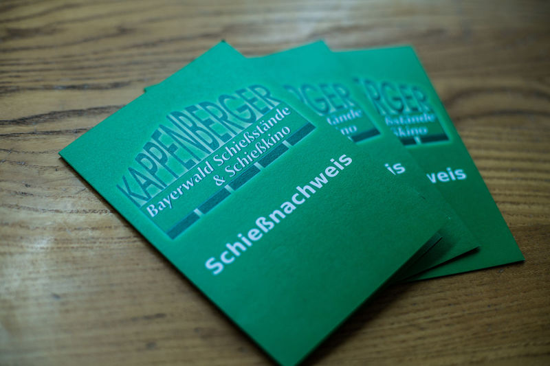 Austellen eines Schießnachweises für Drückjagdsequenzen